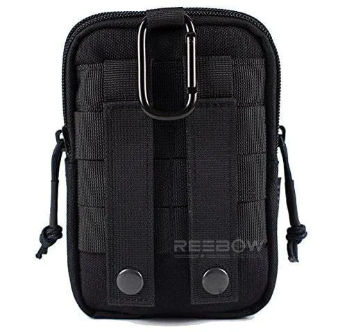 Tactical Molle EDC Utility Pouch Gadget Belt Waist Bag with Cell Phone Holster Holder