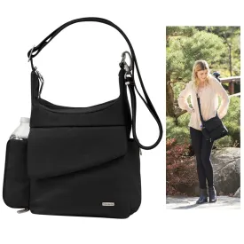 Travelon Anti-Theft Classic Messenger Bag Slim RFID Blocking Crossbody Purse