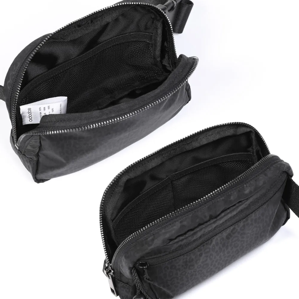 Trendy Patterned Mini Belt Bag