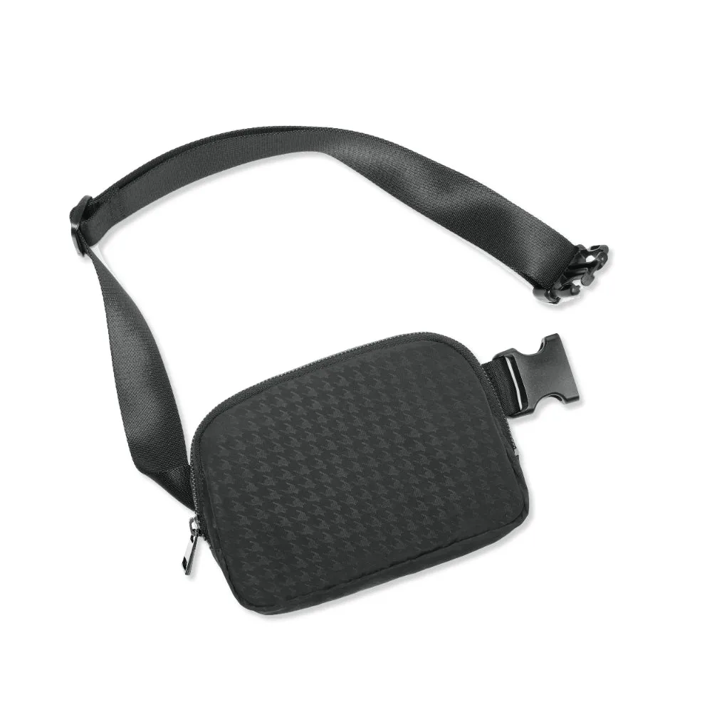 Trendy Patterned Mini Belt Bag