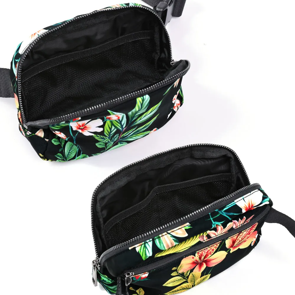 Trendy Patterned Mini Belt Bag