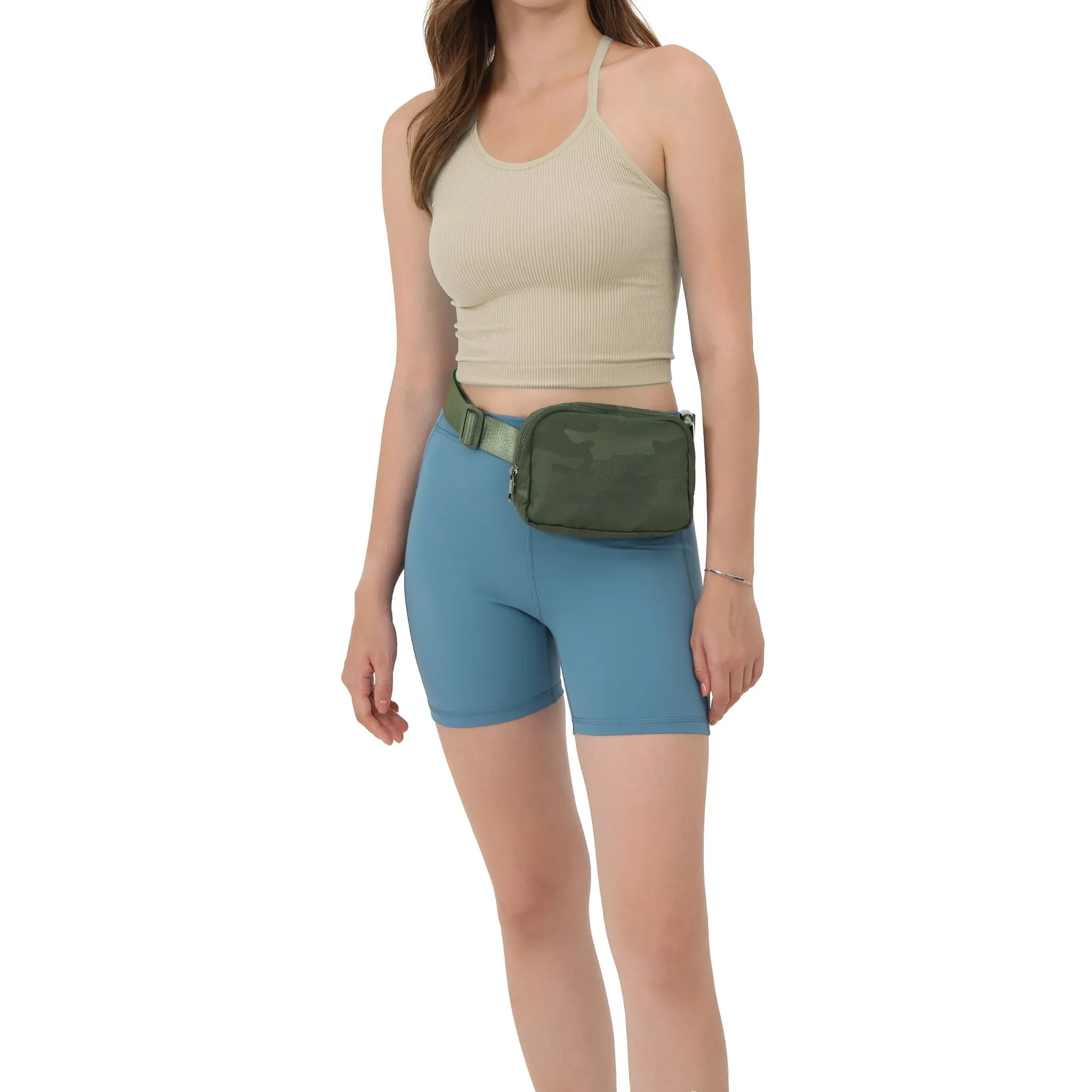 Trendy Patterned Mini Belt Bag
