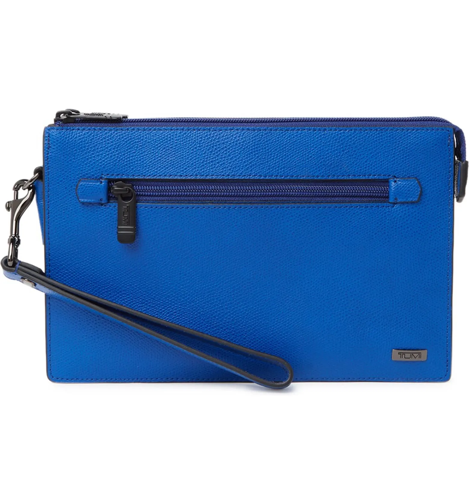 TUMI Double Zip Envelope Clutch
