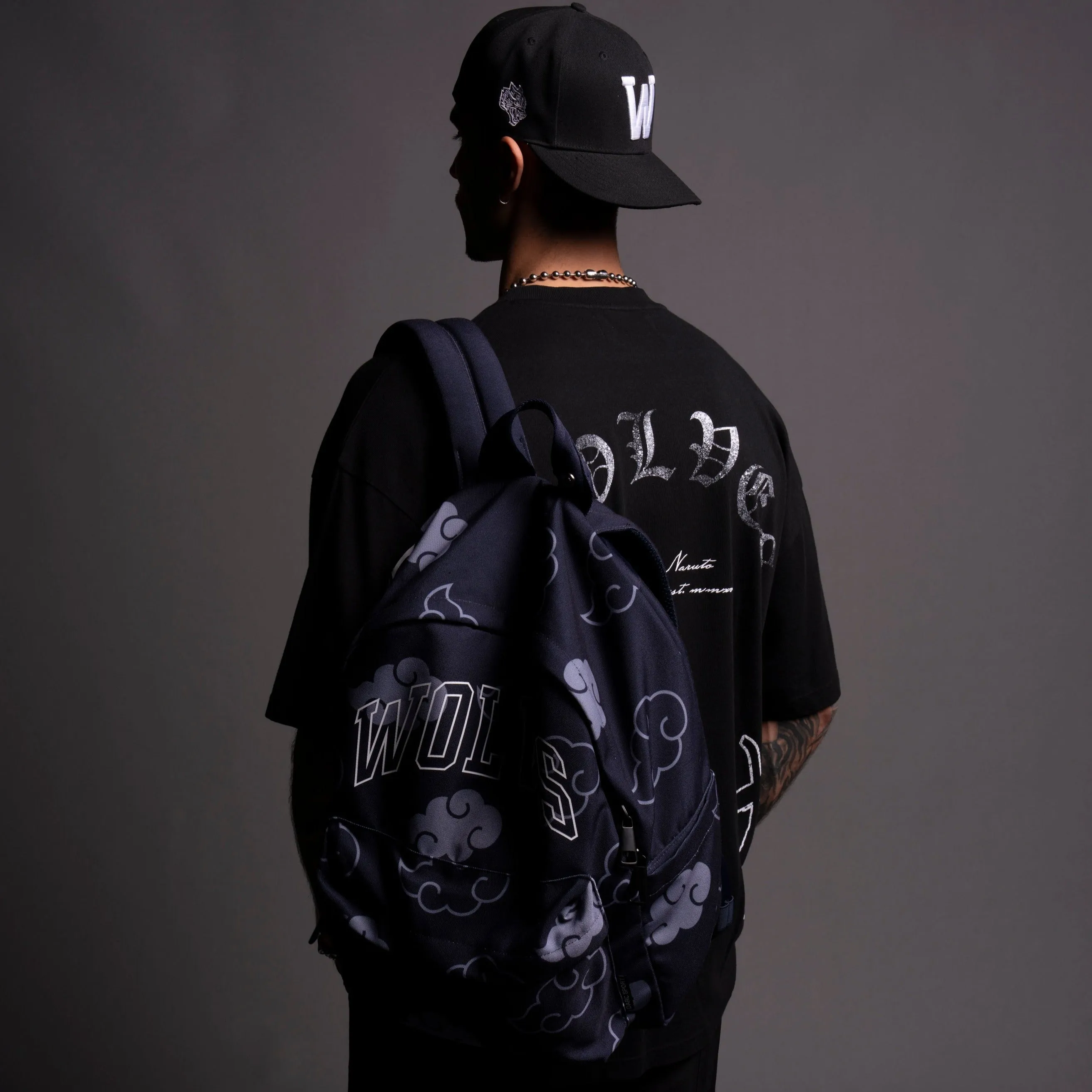 Wolf Clouds Everyday Backpack in Storm Blue