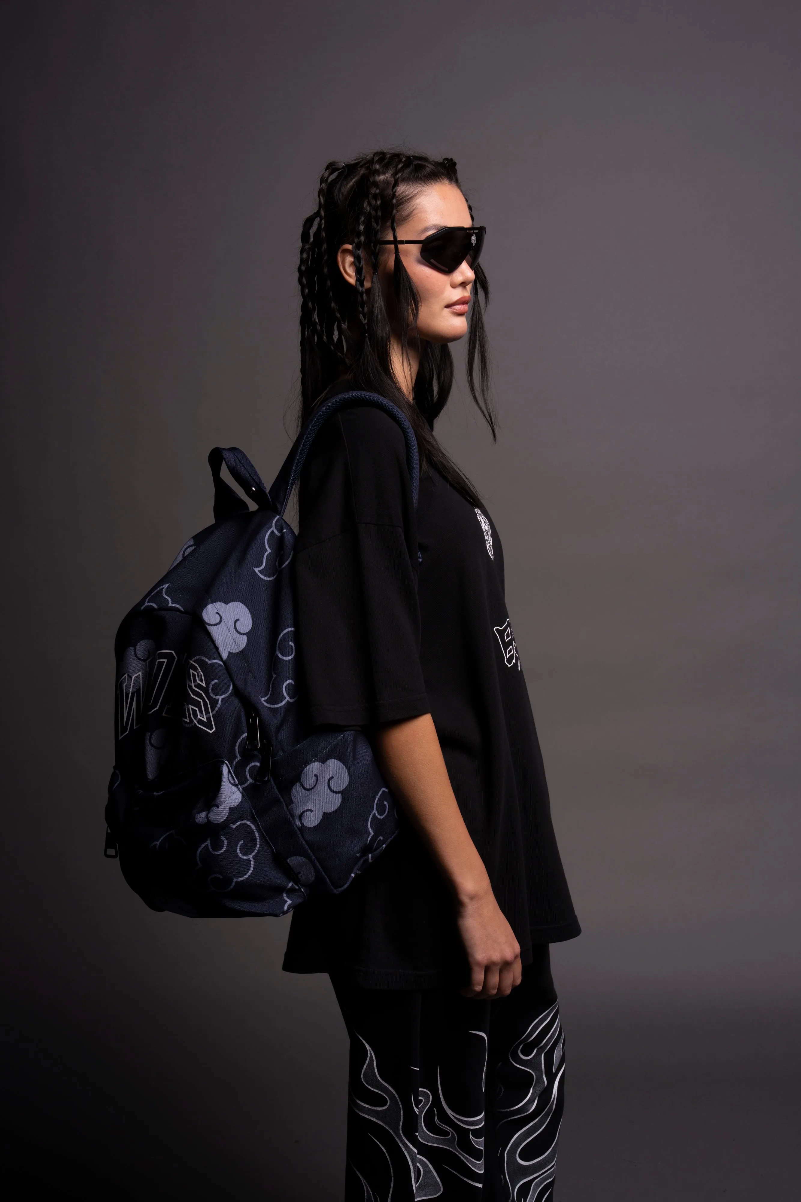 Wolf Clouds Everyday Backpack in Storm Blue